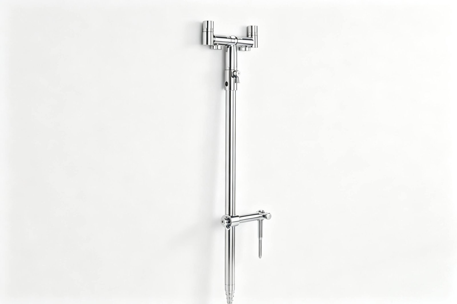 "High-precision 316 stainless steel 2-rod buzz bar system for professional carp fishing gear."